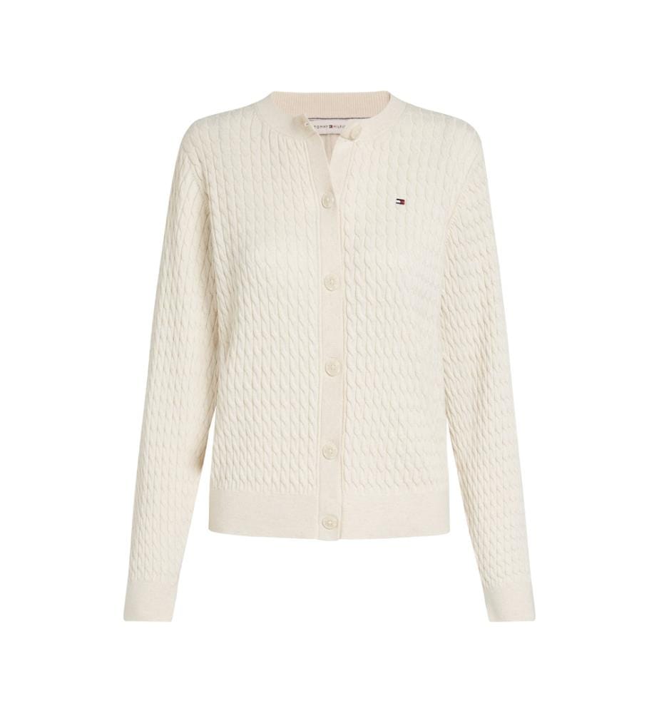 Strickjacke - Weiss
