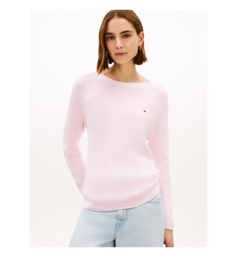 Maglione Cardi Fine - Rosa chiaro
