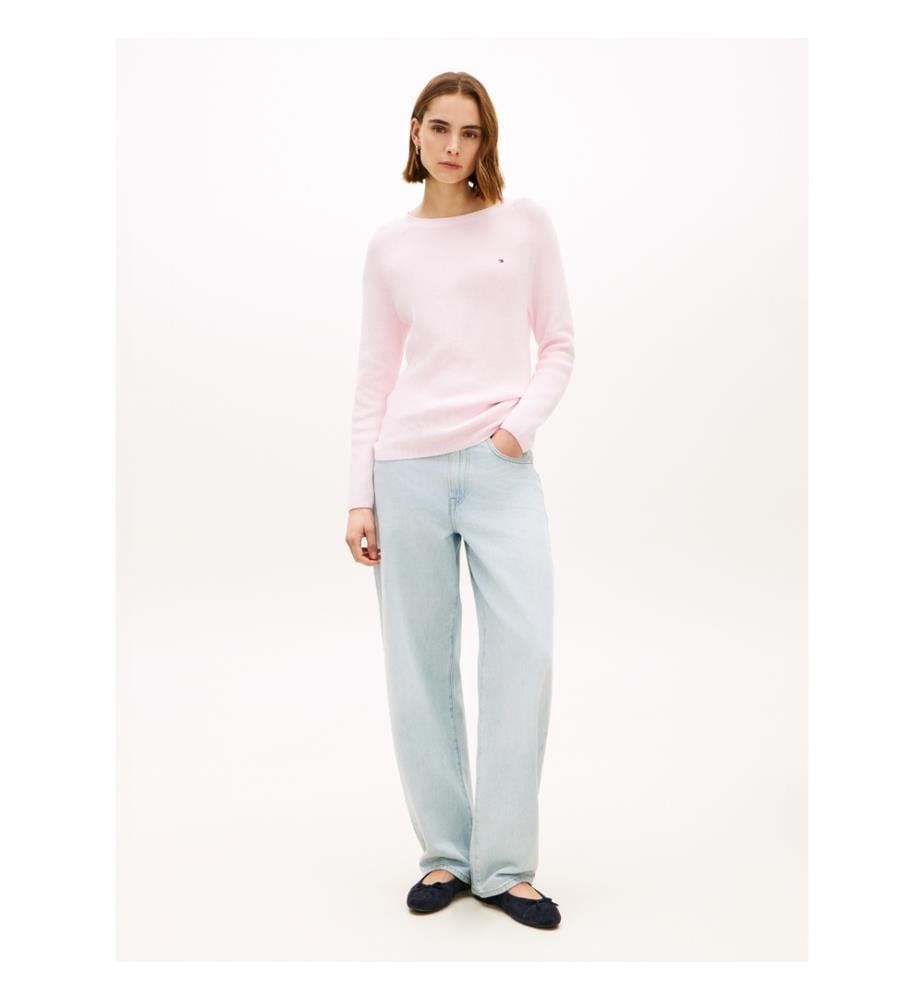 Maglione Cardi Fine - Rosa chiaro