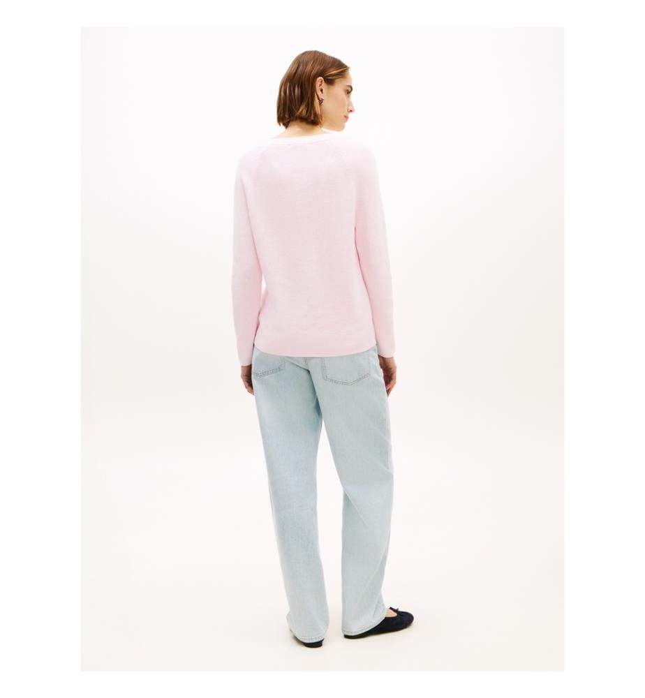 Maglione Cardi Fine - Rosa chiaro