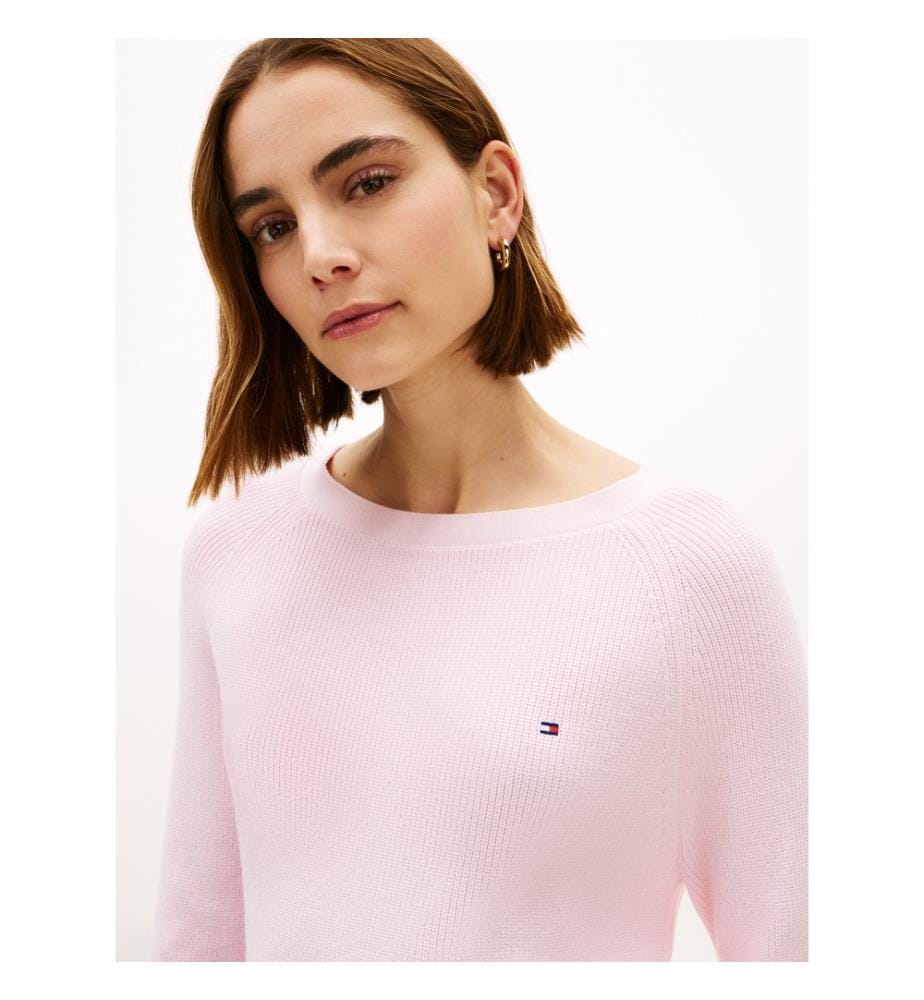 Maglione Cardi Fine - Rosa chiaro