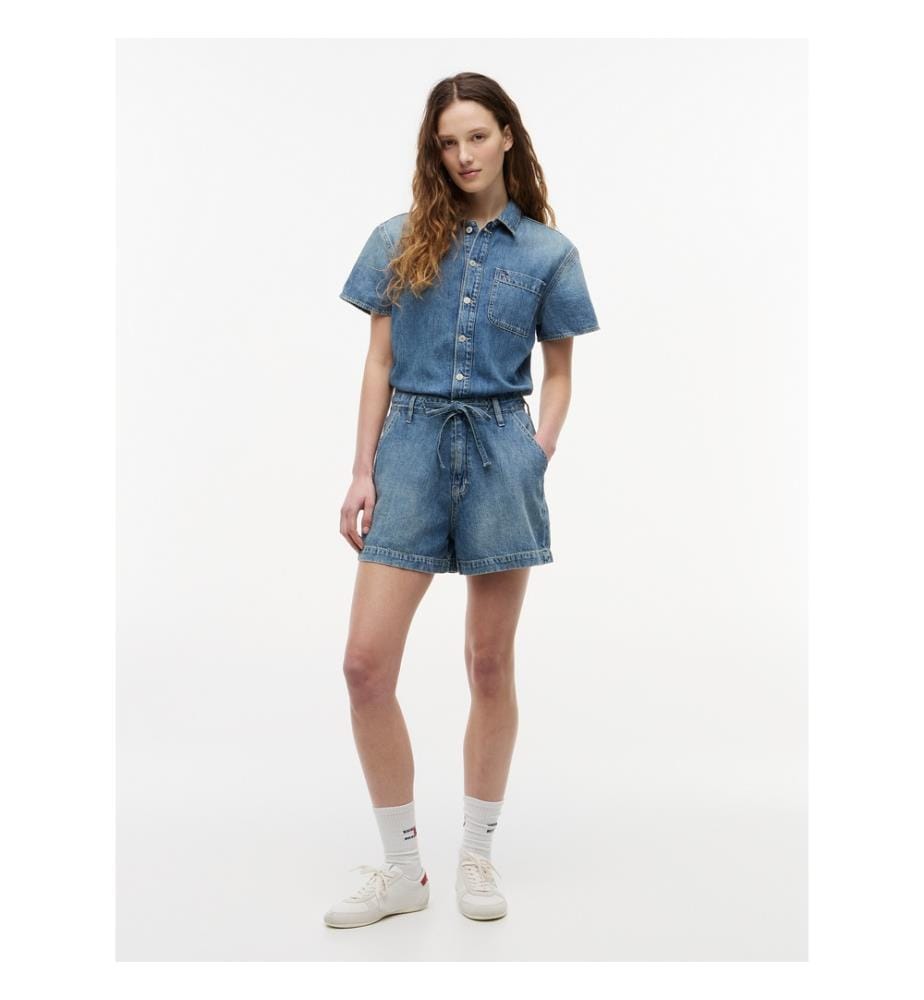 Jeans-Playsuit – Blau