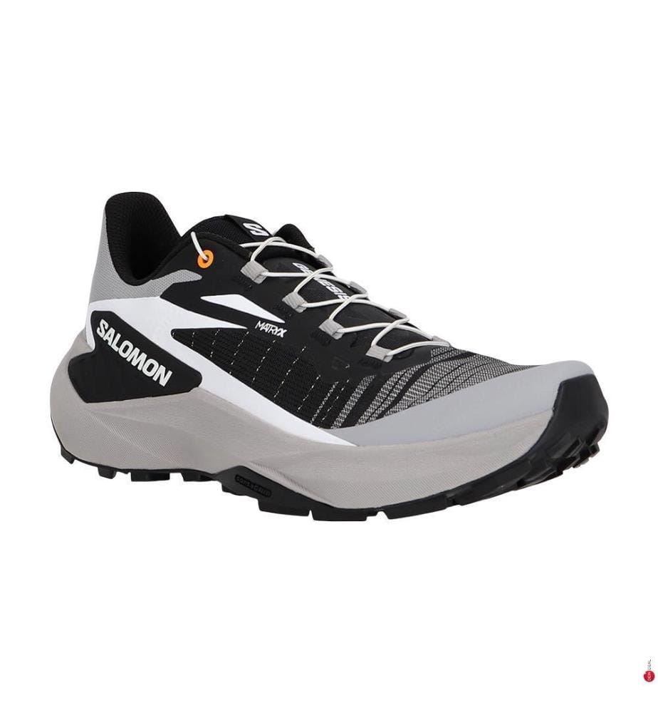 Chaussures de Course Genesis - Noir, Alloy et Turmeric