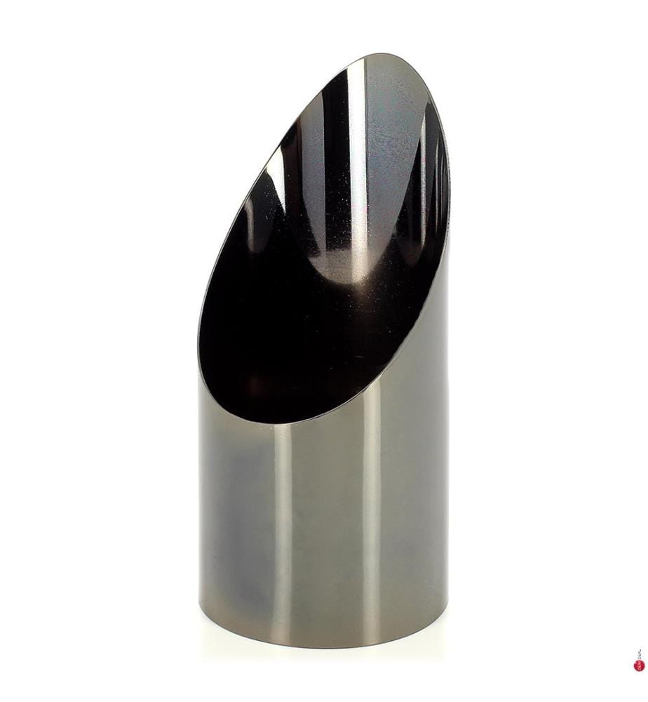 Teelichthalter Decor Pillar Medium - Schwarz