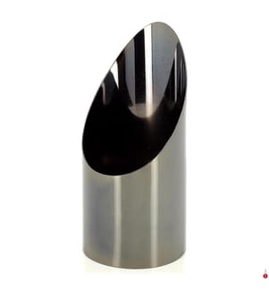 Teelichthalter Decor Pillar Medium - Schwarz