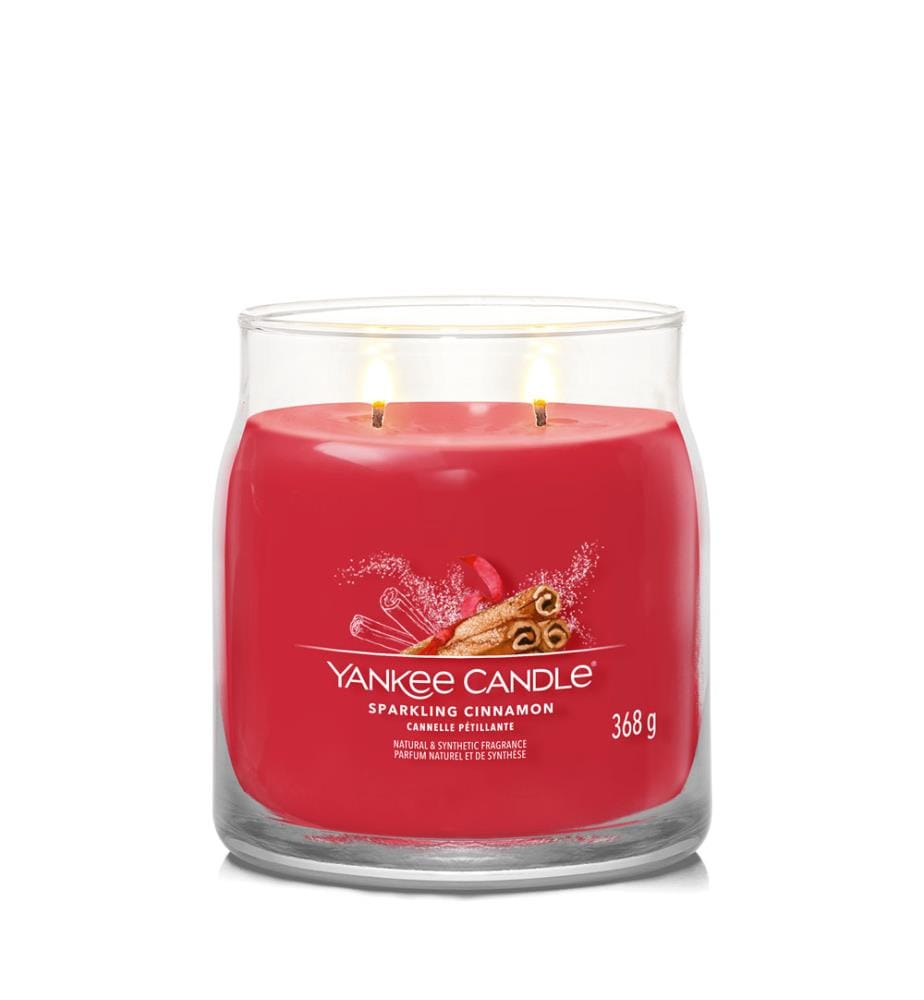 368 g - Candela profumata alla cannella frizzante