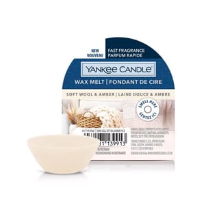 22 g - Fondant de cire Laine douce et Ambre