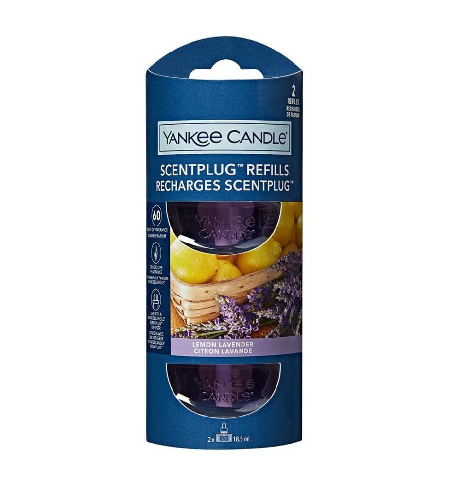 2 x 18.5 ml - Lot de 2 Recharges pour Diffuseur Electrique Lemon Lavender