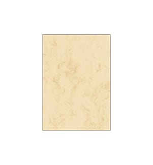 SIGEL - Papier à motif Papier marbré A5, 90 g, 100 feuilles, Beige