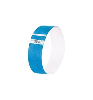 SIGEL - Bracelets événementiels Super Soft 25.5 x 2.5 cm, 120 feuilles, bleu néon