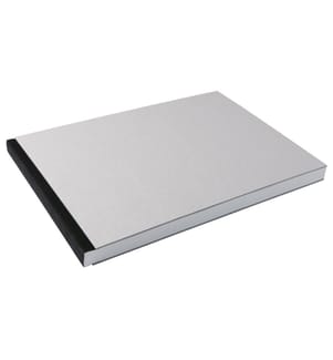 SIGEL - Carnet de notes A4, Vierge, Noir