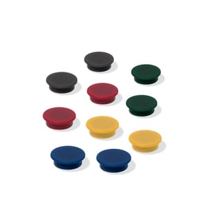 SIGEL - Aimant 24 mm 10 pièces, assorties
