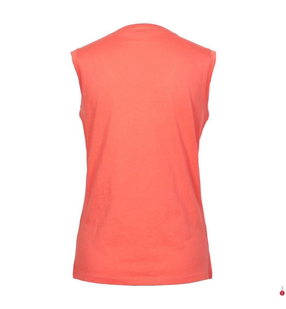 T-Shirt Sans Manche - Corail