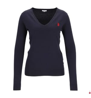 Maglia con scollo a V - Marina