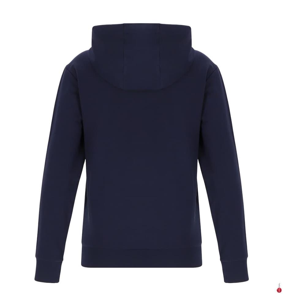 Sweat-shirt à capuche en coton - Bleu marine