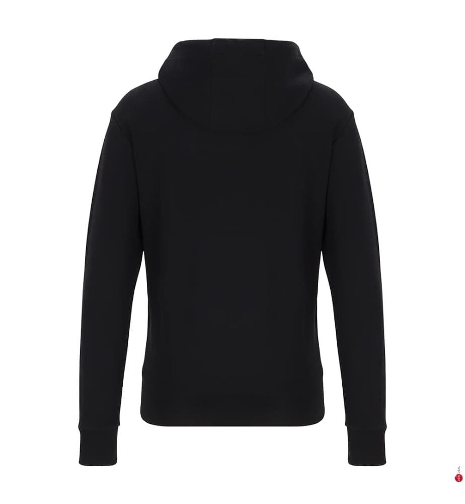 Sweat-shirt à capuche en coton - Noir