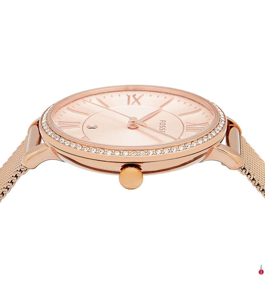 Montre Jacqueline - Doré Rose