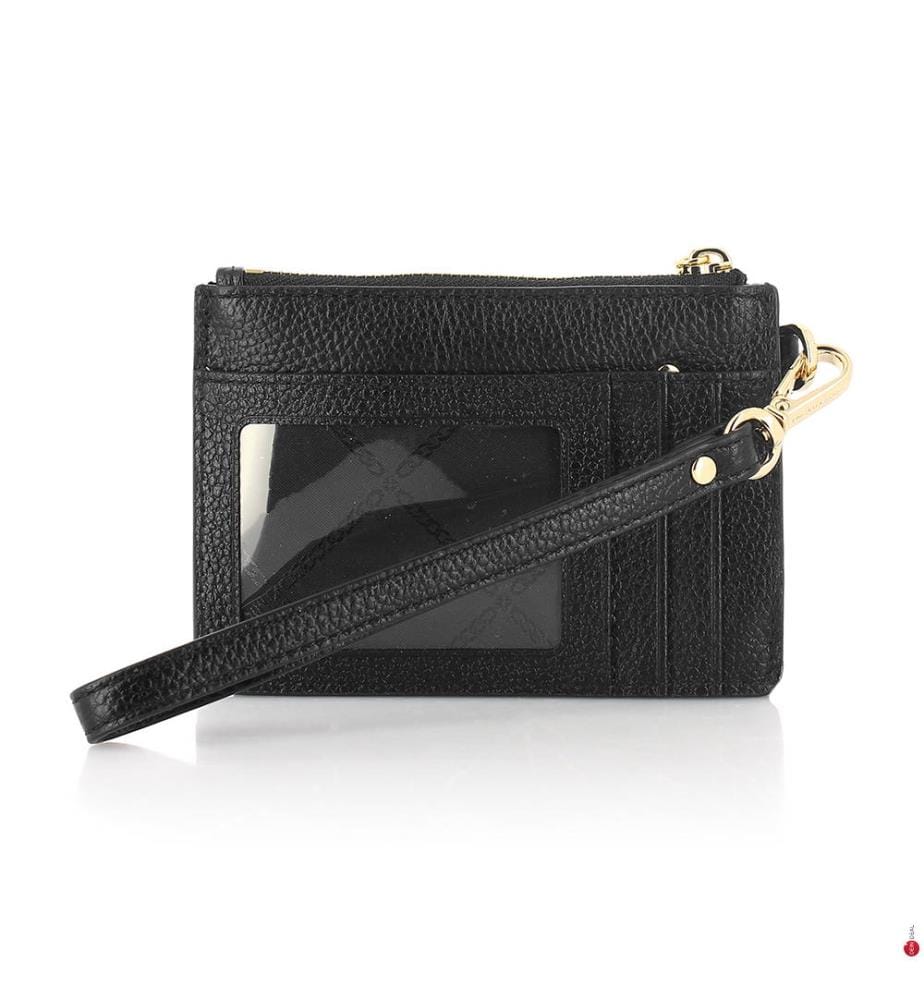 Portamonete in Pelle Mercer - Nero