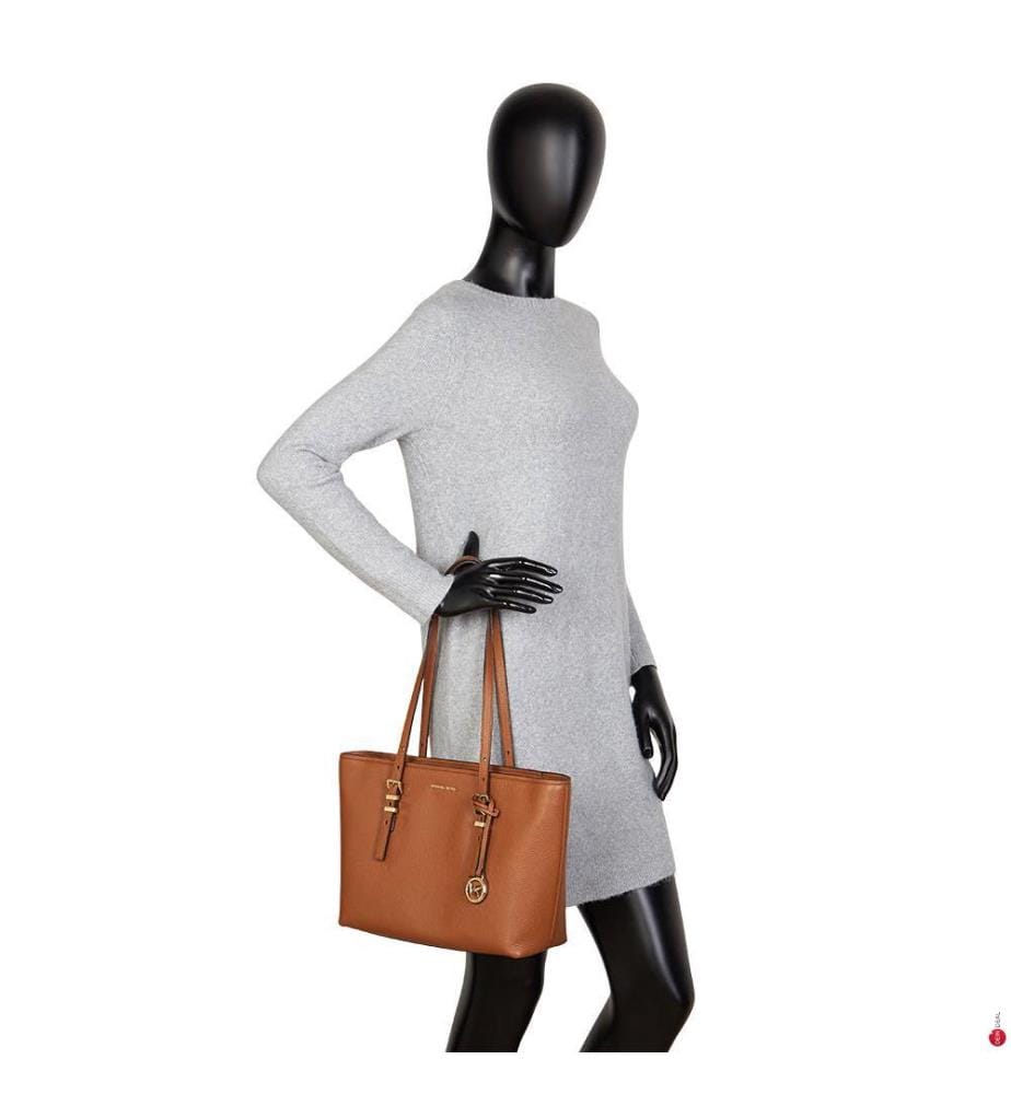Sas Shopping Quinn Medium - Brun