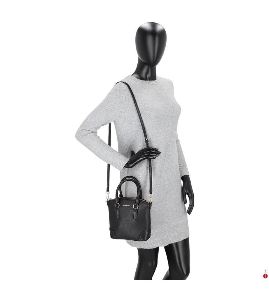Borsa a tracolla piccola Dome - Marrone