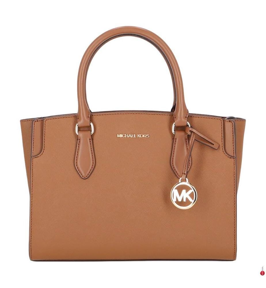 Sac à Main en Cuir Becca Medium - Brun