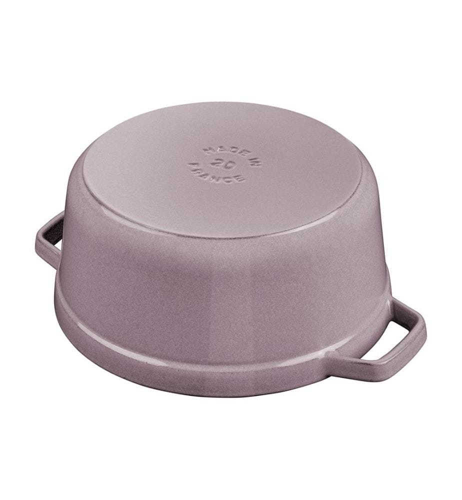 Cocotte Ronde en Fonte - 22 cm - Rose Pâle