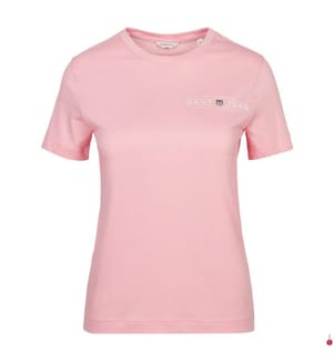 Regular Fit Shield T-Shirt - Geranium Pink