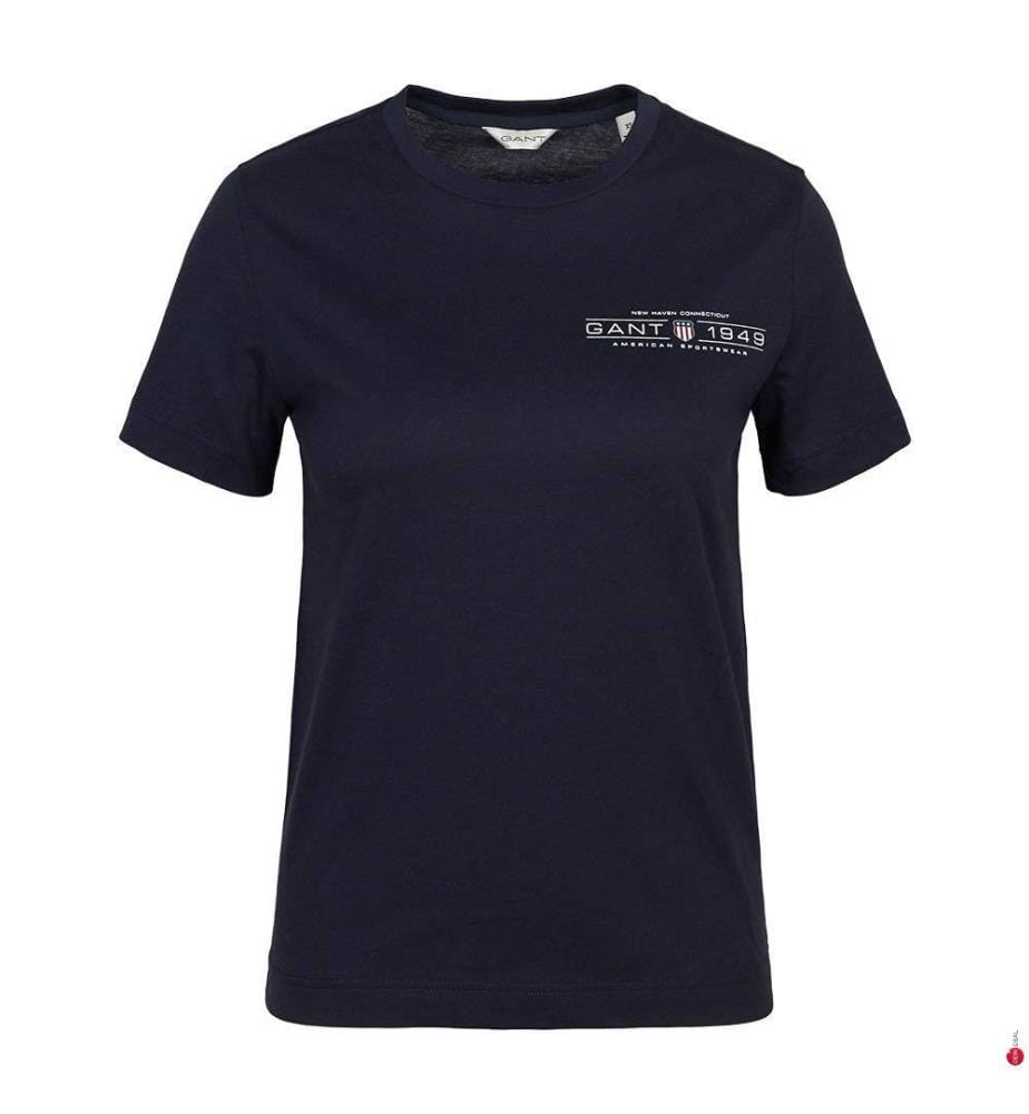 Maglietta Shield Regular Fit - Blu notte