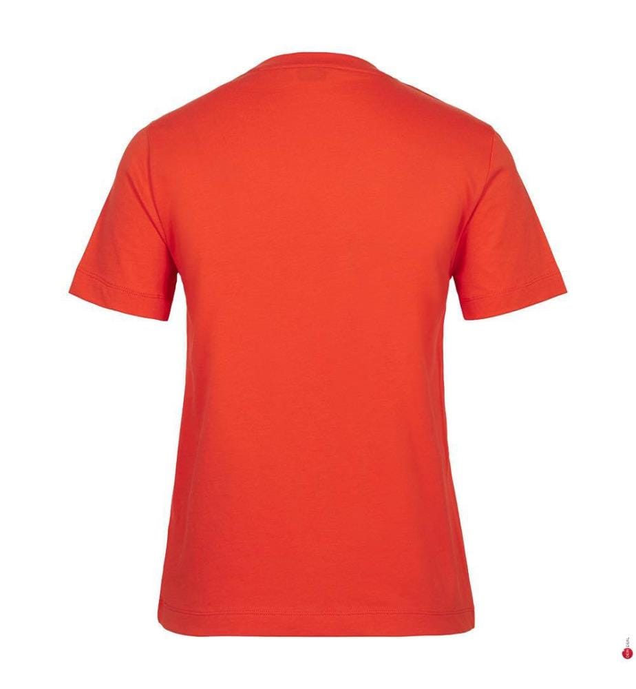 Maglietta Shield Regular Fit - Arancione Rosso