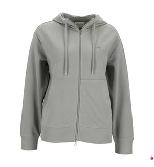 Shield Zip Hoodie - Verwaschenes Salbeigrün