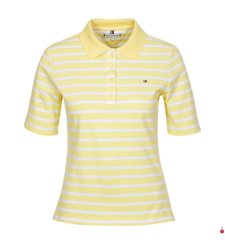Polo - Rayé Jaune