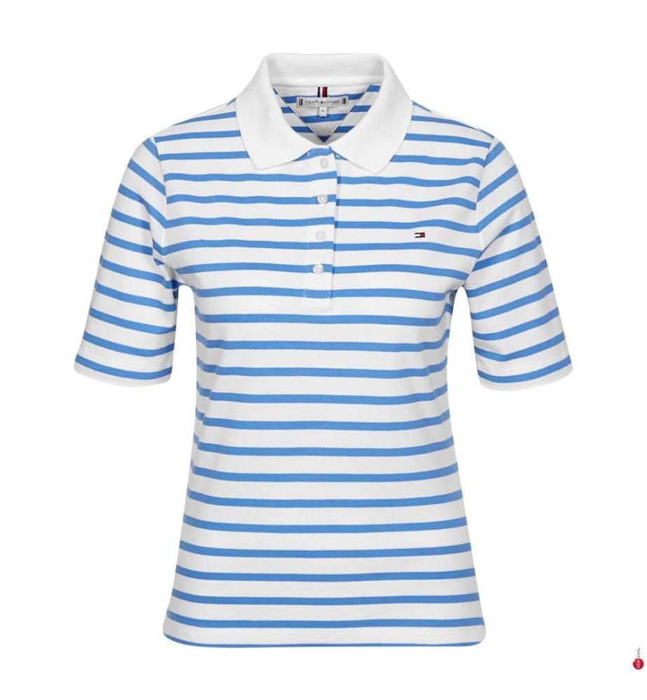 Polo - Rayé Bleu
