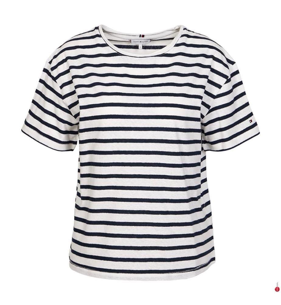 T-Shirt - Breton Dark Night Navy Stp