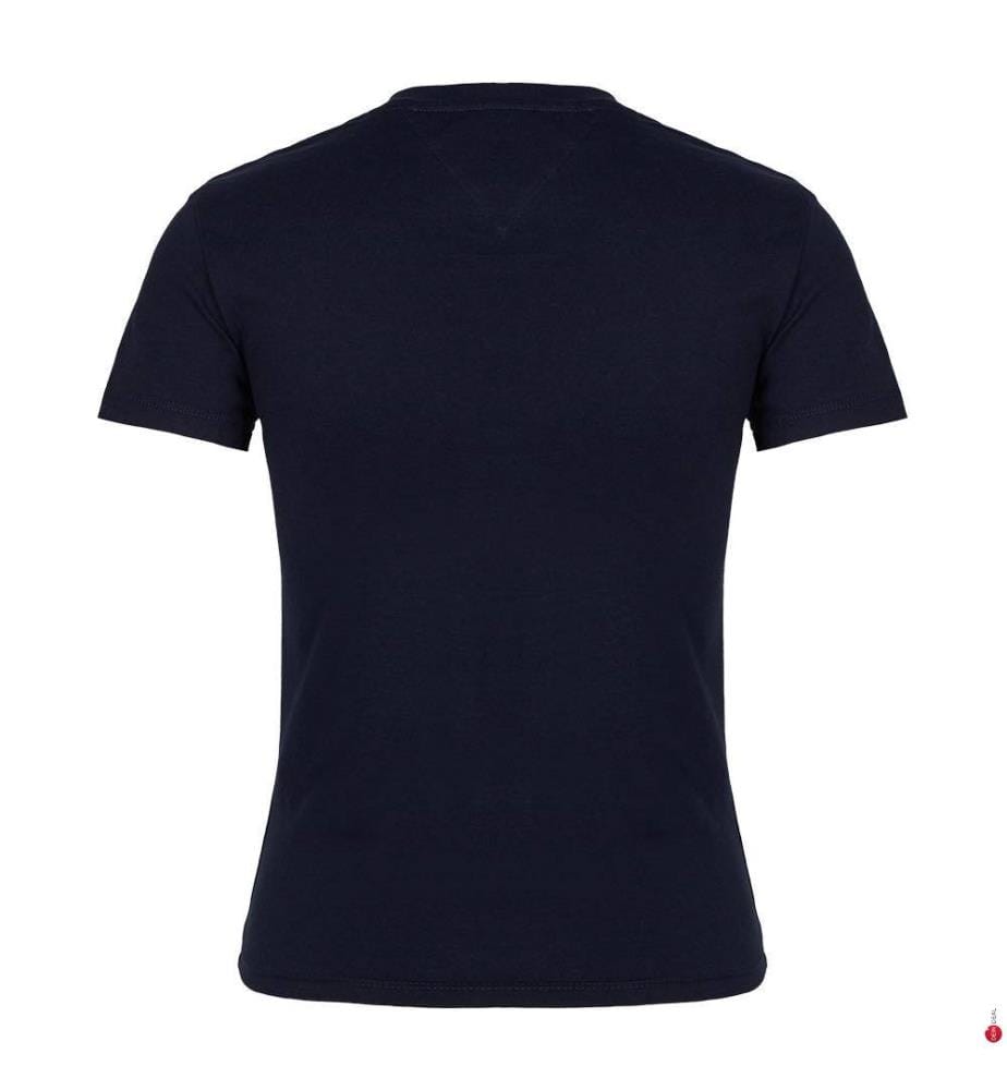 Set di 2 T-Shirt Slim Fit - Blu Navy e Bianco