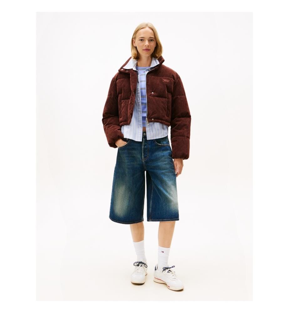 Steppjacke TJW Cord - Braun