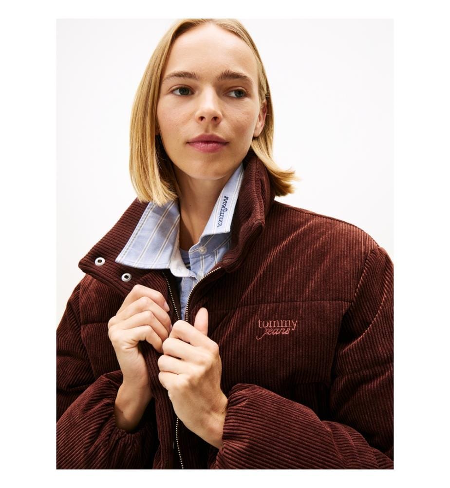 Steppjacke TJW Cord - Braun
