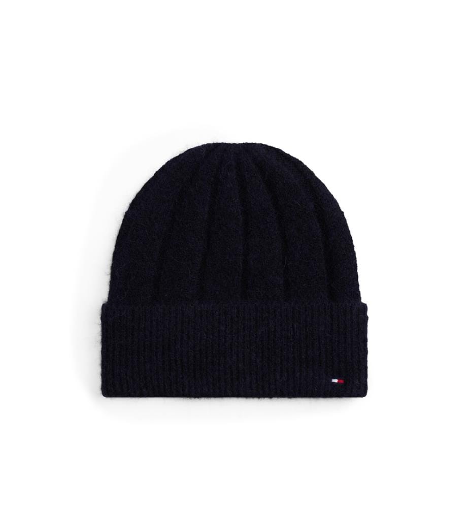 Berretto TH Flag Fluffy - Blu Navy
