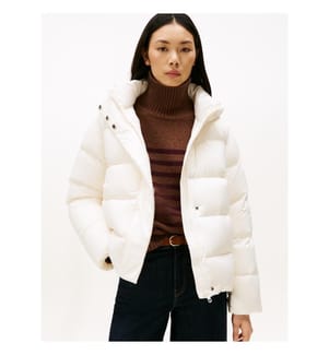 Steppjacke Regular Fit Modern Down - Weiss