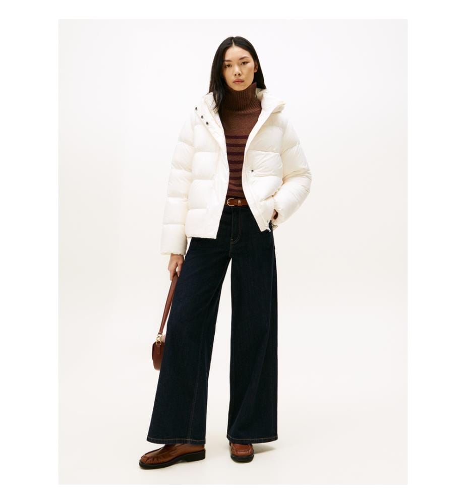 Steppjacke Regular Fit Modern Down - Weiss