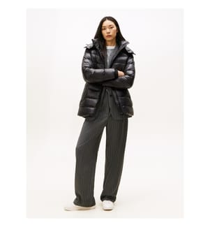 Steppjacke Regular Fit Gloss HW Down - Schwarz