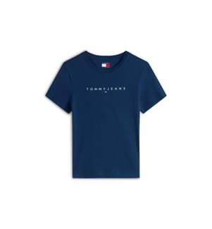Maglietta lineare slim - Bianco