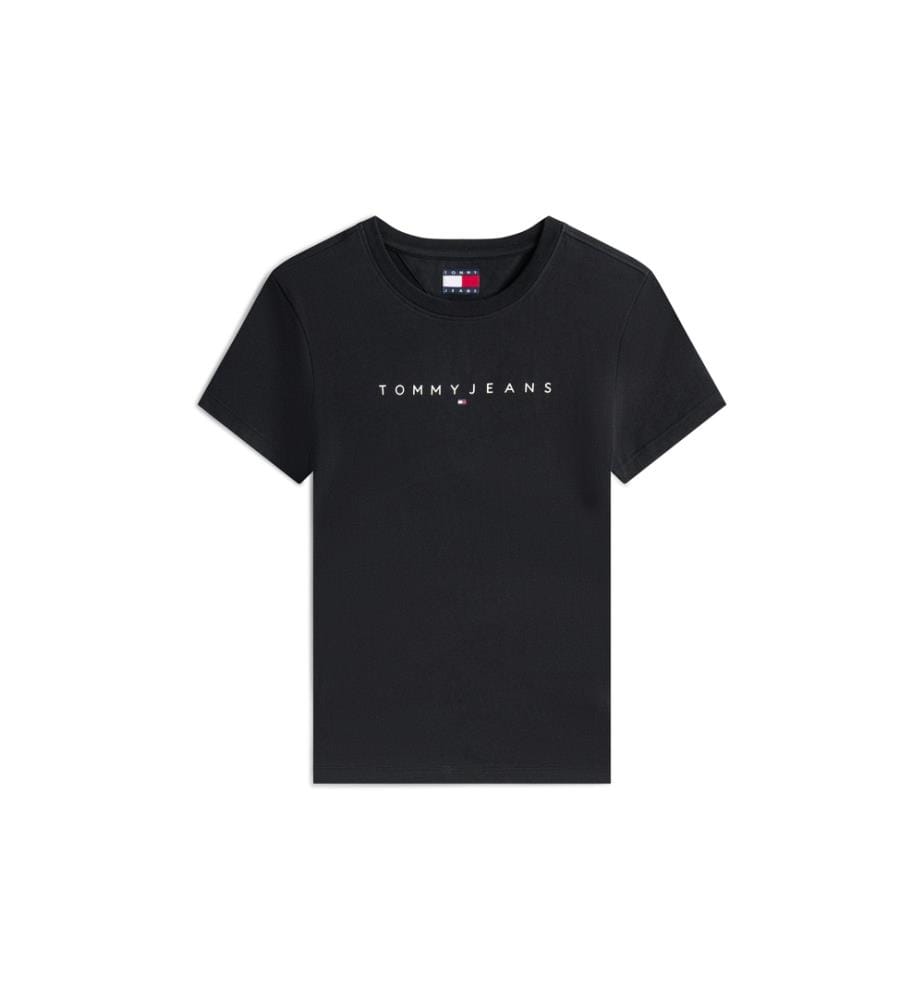 T-Shirt Slim Linear - Noir