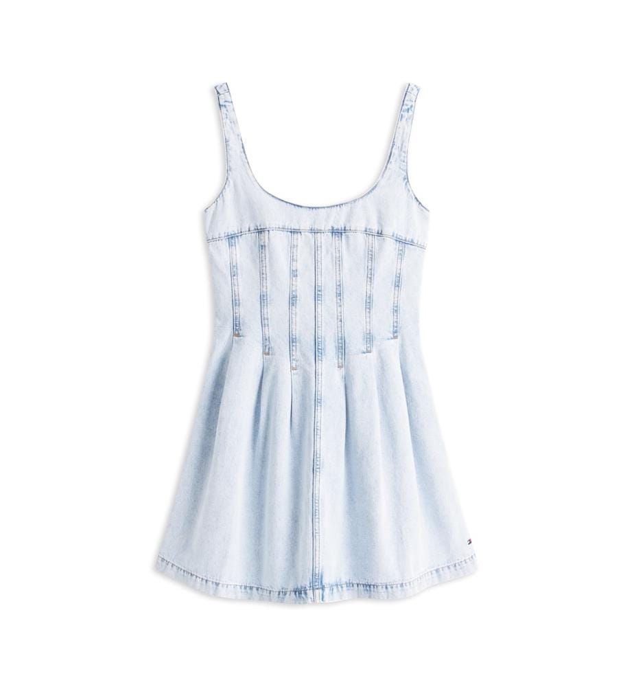 Denim-Kleid - Hellblau