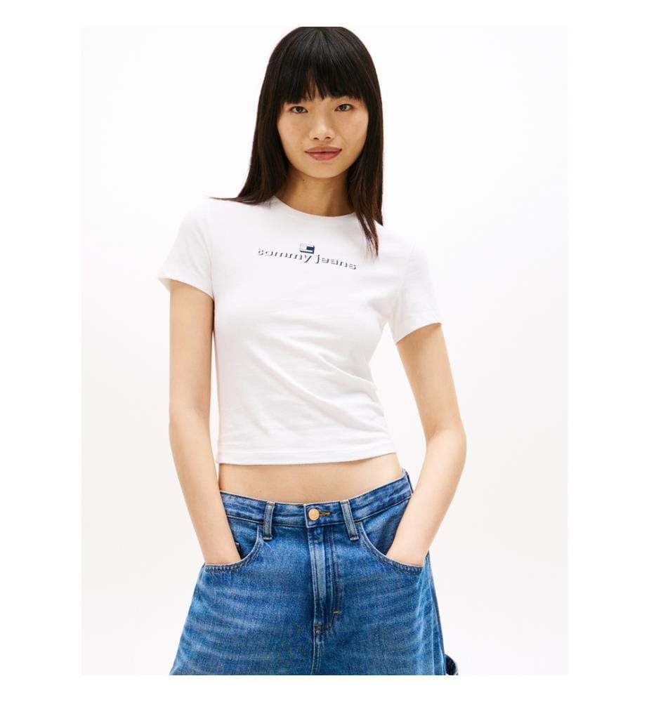 Lot de 2 T-Shirt Slim Fit - Blanc et Marine