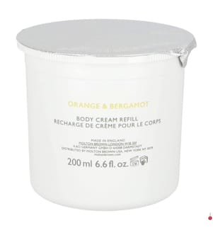Ricarica di crema per il corpo all'arancia e al bergamotto - 200 ml