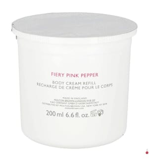 Ricarica di crema corpo al pepe rosa focoso - 200 ml