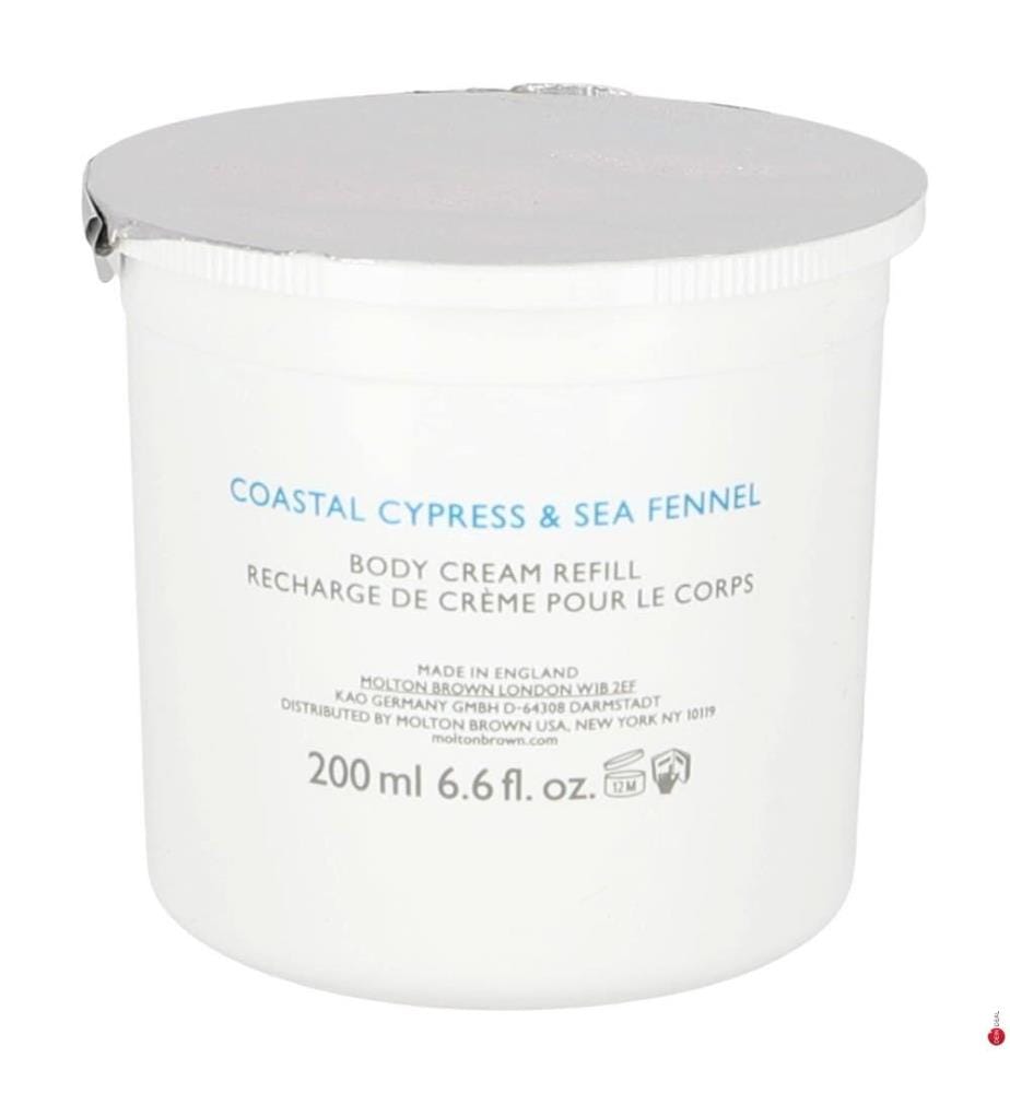 Ricarica di crema corpo al cipresso e finocchio marino Costal - 200 ml