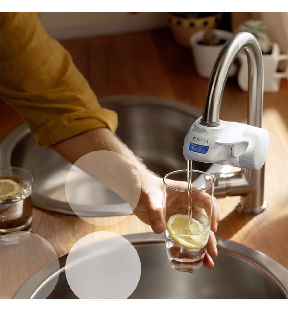 BRITA ON TAP Pro Wasser Filtersystem für den Wasserhahn inkl. 1x V-MF Kartusche (600 l)