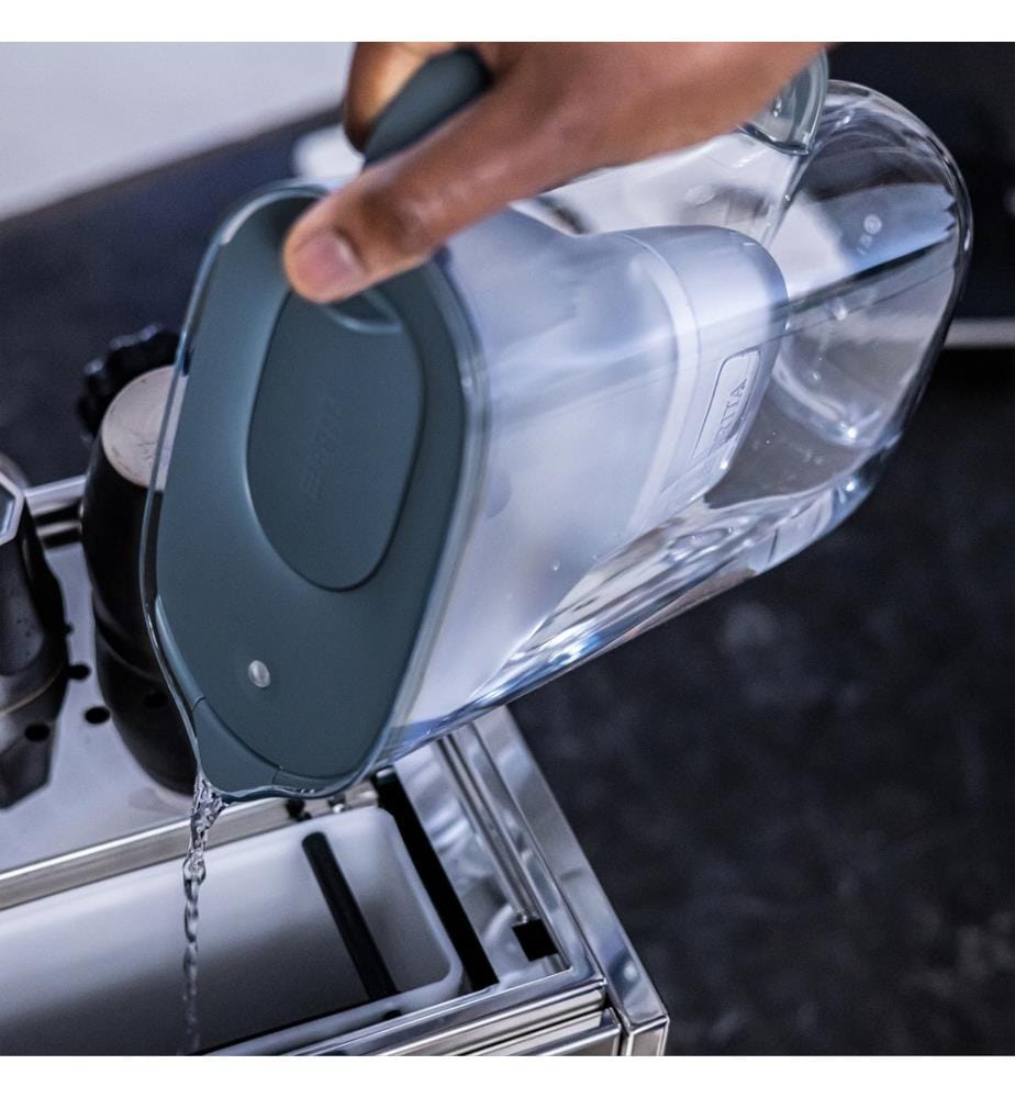 Carafe filtrante Style Essential 2,4 l + 1x cartouche Maxtra Pro Pure Performance - Bleu Pierre