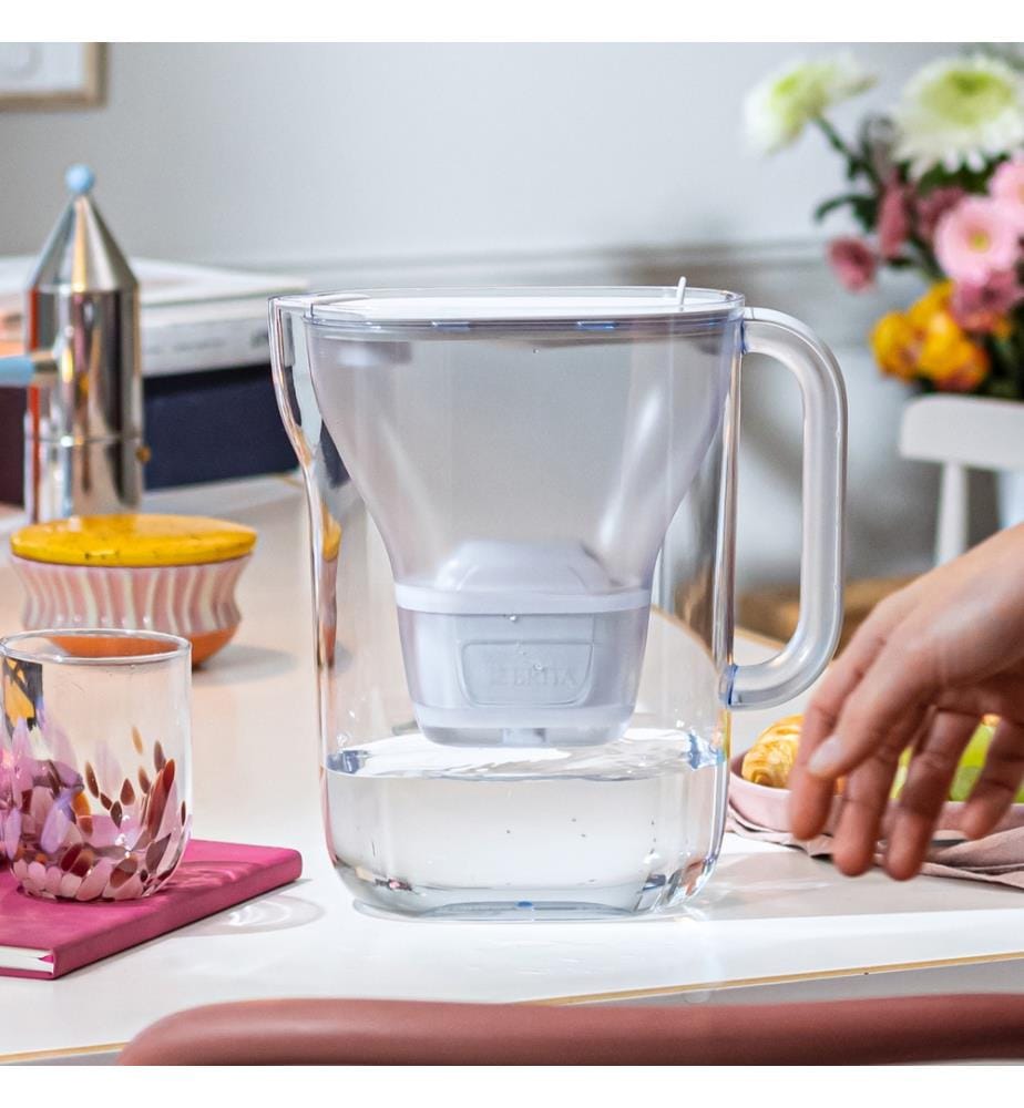 Carafe filtrante Style Essential 2,4 l + 1x cartouche Maxtra Pro Pure Performance - Blanc